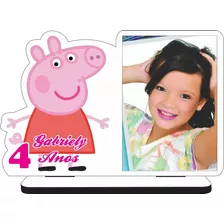 50 Lembrancinhas Peppa Pig Mdf Adesivado Colorido