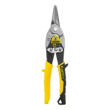 Tesoura Manual Aço P Cortar Chapa Corte Reto Stanley Cor Amarelo