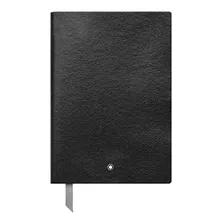 Montblanc - Cuaderno Hoja Cuadro, Con Encuadernación De Piel