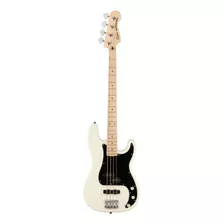 Bajo Eléctrico Squier Precision Bass 4 Cuerdas En Cuot Color Olympic White Orientación De La Mano Diestro