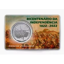 Moeda Bicentenário Da Independência Cuproníquel