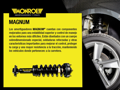 1 Amortiguador Cabina Gas Magnum Volvo Vnl 00-20 Monroe Foto 5