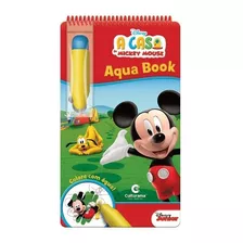 Livro Aqua Book Mickey Mouse Pinta Com Água Culturama