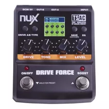 Pedal Stompbox Efecto Guitarra Drive Force Nux