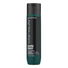 Acondicionador Matizador Verde Cabello Castaño Oscuro Con Color Dark Envy 300ml Matrix