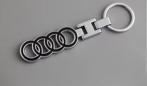 Llavero Emblema Audi Metal Logo 3 Foto 3
