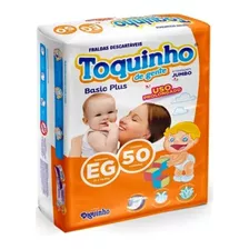 Fralda Toquinho De Gente Basic Plus Tam. Xg Com 50 Unid.