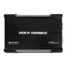 Amplificador Clase D X Bajos 2800w. Rock Series Rks-ul1400.1 Color Negro