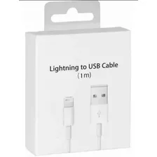 Cable Cargador Usb iPhone 5 6 7 8 X 10 De 1m 0riginal