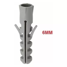 Tarugo Para Pared Iv Plast Convencional - 6mm De Diametro Y 30mm De Largo