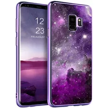 Funda Para Samsung Galaxy S9 Galaxia Violeta