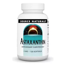 Source Naturals Astaxantina, Carotenoide Antioxidante, 2 Mg 