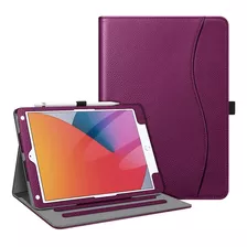 Funda Fintie, Púrpura, Compatible iPad De 9ª/8ª/7ª Gen 10.2 