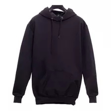 Blusa De Frio Casaco De Moletom Fechada Com Bolso Com Capuz