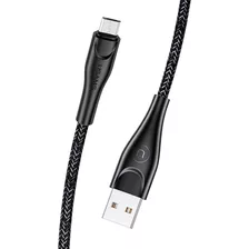 Cabo Usb Micro Usb Pra Usb A Máx 2a 3 Metros Preto Usams