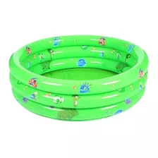 Piscina Inflable Plástico Bebe 3 Anillos 80 X 35 Cms Verano