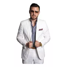 Terno Branco Plus Size Blazer + Calça Oferta Imperdível