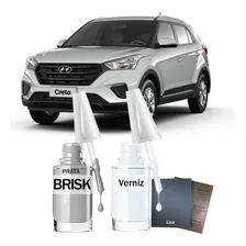 Tinta Tira Risco Hyundai Creta Limited 2022 Prata Brisk