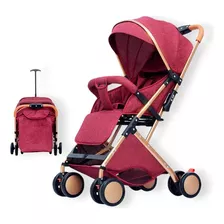 Coche Paseador Para Bebe Tipo Maleta + Toldillo 609-1