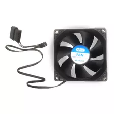 Fan Cooler 80mm 12v Ventoinha Pc Projeto 80x80mm 2500rpm