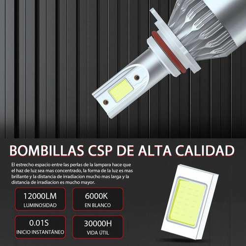 Jia 12000lm Focos Led Y Bombilla Antiniebla For Serie Toyota Foto 3