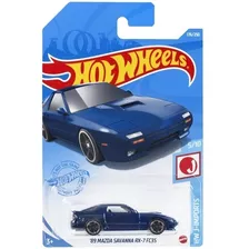 Carro Hot Wheels ´89 Mazda Savanna Rx-7 Fc3s Hw J-imports