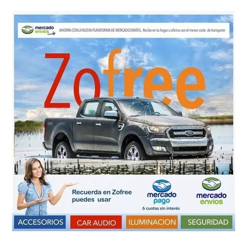 Parachoque Tras Ford Ranger 2013 Al 2018 Tailandia / Zofree Foto 7