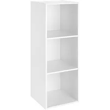 Organizador De Cubos Whitmor De 3 Secciones, Blanco