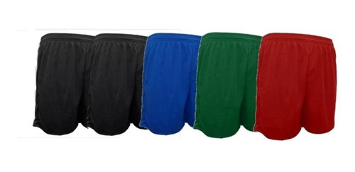 Kit 5 Shorts Masculino Calção Plus Size Esport Sortidos Academia Futebol Lazer Excelente Fabricação E Acabamento