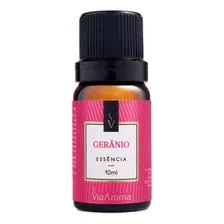 Essência Via Aroma 10ml Gerânio