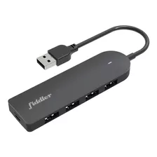 Hub Usb A 4 Puertos Multi 3.0 + Micro Usb Fiddler