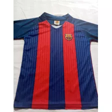 Camiseta De Fútbol De Barcelona Comprada En Tienda Oficial 