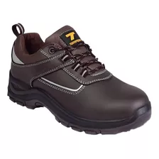 Botin De Seguridad Tempest Aislante Iron Tp 3041 Cafe