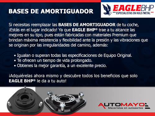 1-base Amortiguador Del Izq/der Mazda 626 2.0l 4 Cil 93-02 Foto 5