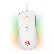 Mouse Gamer Redragon Stormrage Branco 7 Botões M718w-rgb