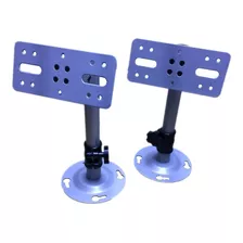 Soporte Parlantes F512 Para Audio X 2 Unidades