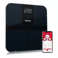 Báscula Digital Bluetooth Precisa Diseño Ultrafino Sinocare