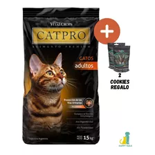 Alimento Catpro Gato Adulto X 15 Kg - Happy Tails 