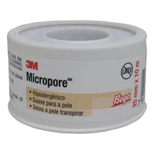 Fita Micropore 25mm X 10m Hipoalergênica Pele Bege 3m