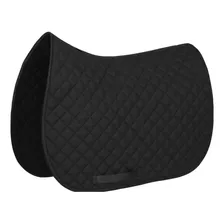 Mantilla Funda Silla Equitación Schooling, Negro 