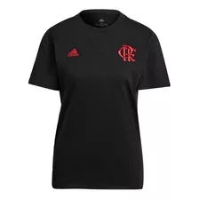 Camisa Feminina Flamengo adidas Travel 3-stripes Gr4295