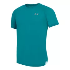 Playera Under Armour Correr Streaker Hombre Verde