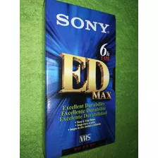 Eam Cinta Video Vhs Sony Ed Max T 120 Made In Mexico Sellado