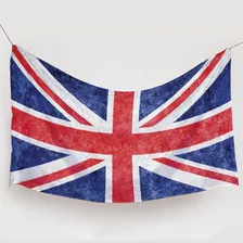 Bandeira Reino Unido Grande Ilhós Costurada Alta Qualidade