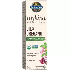 Aceite D Orégano Orgánico Garden Life Mykind 30ml Carvacrol