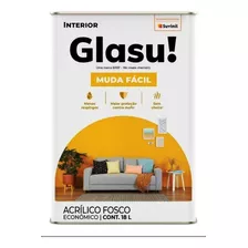 Tinta Acrílica Parede Glasu! Muda Fácil 18lts Cores