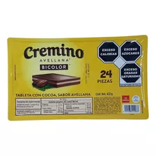 Chocolate Cremino Bicolor 24 Piezas