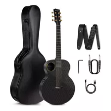 Guitarra Eléctrica-acústica De Fibra De Carbono X4 Pr...