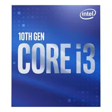 Processador Intel Core I3-10100f Bx8070110100f
