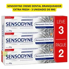 Kit Sensodyne Extra Fresh Branqueador Dentes Sensíveis - Nfe